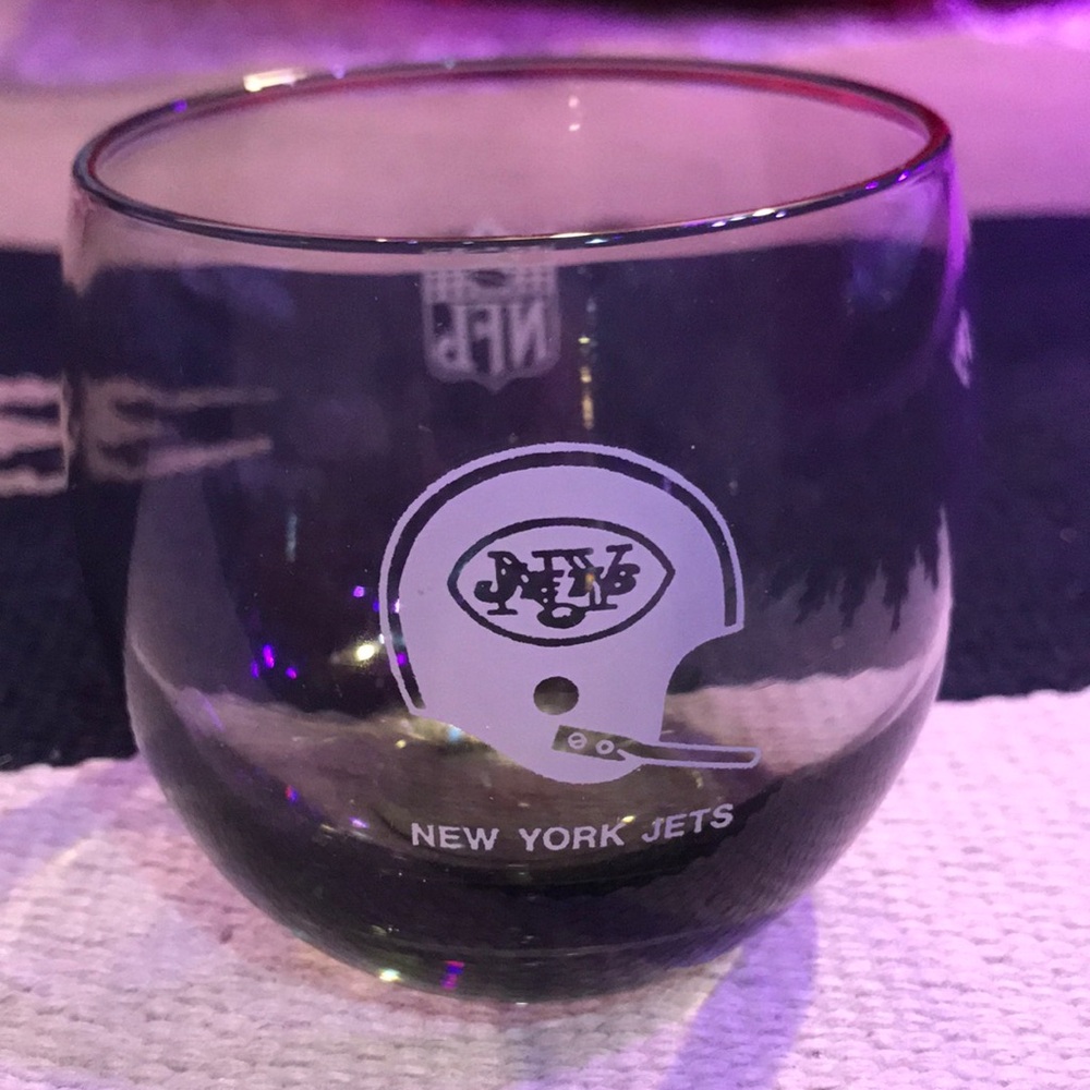 New York Jets Glass